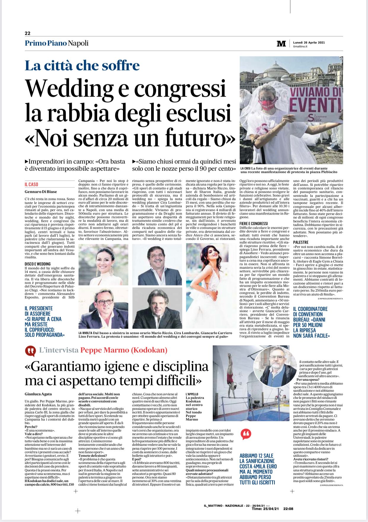 Scopri di più sull'articolo I matrimoni devono ripartire: ora basta!